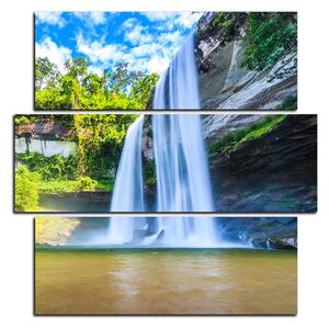 Slika na platnu - Huai Luang vodopad - kvadrat 3228D (75x75 cm)