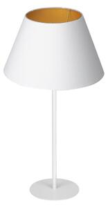 Stolna lampa ARDEN 1xE27/60W/230V pr. 30 cm bijela/zlatna