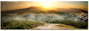 Slika na platnu - Prekrasne planine - panorama 5216A (105x35 cm)