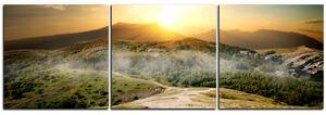 Slika na platnu - Prekrasne planine - panorama 5216B (150x50 cm)