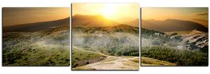 Slika na platnu - Prekrasne planine - panorama 5216D (150x50 cm)