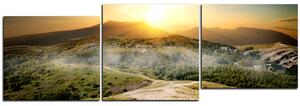 Slika na platnu - Prekrasne planine - panorama 5216E (150x50 cm)