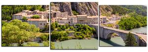 Slika na platnu - Sisteron u Provansi - panorama 5235D (90x30 cm)