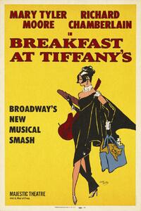 Reprodukcija umjetnosti Breakfast at Tiffany's, 1966 (Vintage Theatre Production), (26.7 x 40 cm)
