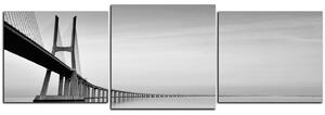 Slika na platnu - Most Vasco da Gama - panorama 5245QD (90x30 cm)