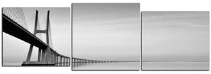Slika na platnu - Most Vasco da Gama - panorama 5245QE (150x50 cm)