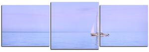 Slika na platnu - Jedrilica na moru - panorama 5248D (90x30 cm)