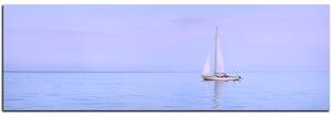 Slika na platnu - Jedrilica na moru - panorama 5248A (105x35 cm)