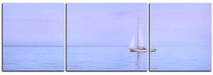 Slika na platnu - Jedrilica na moru - panorama 5248C (90x30 cm)