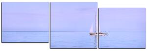 Slika na platnu - Jedrilica na moru - panorama 5248E (90x30 cm)