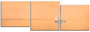 Slika na platnu - Jedrilica na moru - panorama 5248FE (150x50 cm)