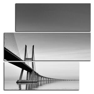 Slika na platnu - Most Vasco da Gama - kvadrat 3245QD (75x75 cm)