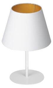 Stolna lampa ARDEN 1xE27/60W/230V pr. 20 cm bijela/zlatna