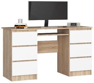 Zondo.hr PC stolić Behati (hrast sonoma + bijela). Akcija -13%. 1128507