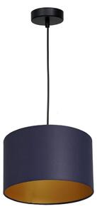 Luster na sajli ARDEN 1xE27/60W/230V pr. 25 cm ljubičasta/zlatna