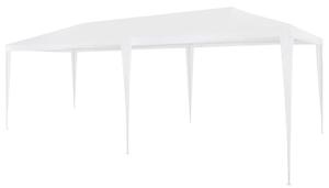 Šator za zabave 3 x 6 m PE bijeli - Bijela / 3 x 6 m