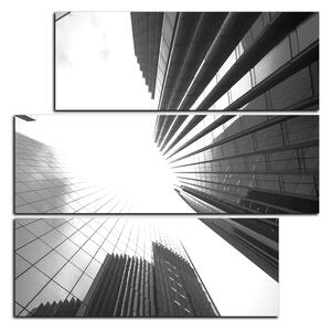 Slika na platnu - Perspektiva nebodera - kvadrat 3252QD (75x75 cm)