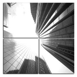 Slika na platnu - Perspektiva nebodera - kvadrat 3252QE (60x60 cm)