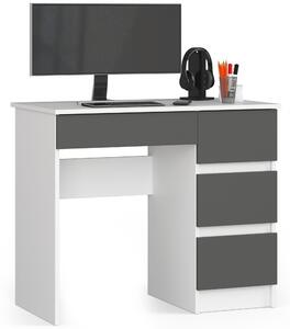 Zondo.hr PC stol Benicio II (bijela + sivi grafit) (D). Akcija -18%. 1128538