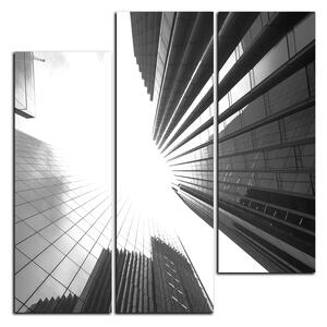 Slika na platnu - Perspektiva nebodera - kvadrat 3252QC (75x75 cm)