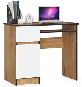 Zondo.hr PC stolić Bhaskar (hrast craft + bijela) (L). Akcija -20%. 1128543