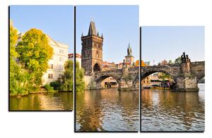 Slika na platnu - Karlov most u Pragu 1259D (150x100 cm)