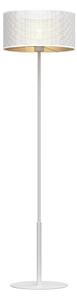 Podna lampa LOFT SHADE 1xE27/60W/230V bijela/zlatna
