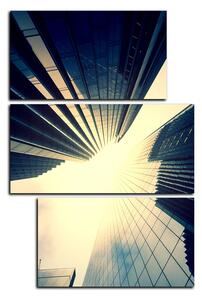 Slika na platnu - Perspektiva nebodera - pravokutnik 7252D (120x80 cm)