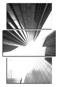 Slika na platnu - Perspektiva nebodera - pravokutnik 7252QC (90x60 cm)