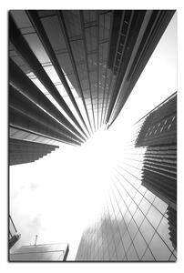 Slika na platnu - Perspektiva nebodera - pravokutnik 7252QA (100x70 cm)