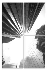 Slika na platnu - Perspektiva nebodera - pravokutnik 7252QE (120x80 cm)