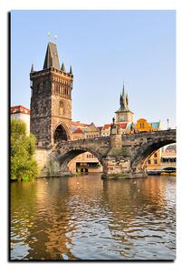 Slika na platnu - Karlov most u Pragu - pravokutnik 7259A (60x40 cm)