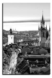 Slika na platnu - Panoramski pogled na stari Prag - pravokutnik 7256QA (90x60 cm )