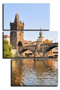 Slika na platnu - Karlov most u Pragu - pravokutnik 7259D (90x60 cm)