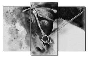 Slika na platnu - Glava konja u apstraktnom prikazu 1263QC (105x70 cm)