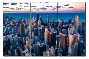 Slika na platnu - Neboderi u Chicagu 1268B (150x100 cm)