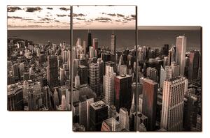 Slika na platnu - Neboderi u Chicagu 1268FD (150x100 cm)