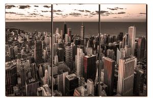 Slika na platnu - Neboderi u Chicagu 1268FB (120x80 cm)