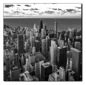 Slika na platnu - Neboderi u Chicagu - kvadrat 3268QA (50x50 cm)