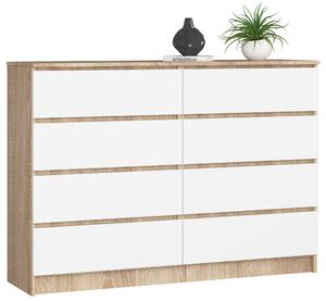 Zondo.hr Komoda Keanu III (hrast sonoma + bijela). Akcija -13%. 1128680