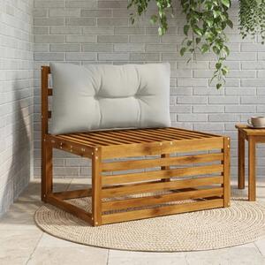 Jastučić za leđa PUTTEN 100% poliester Siva 70 x 40 x 10 cm - Siva 70 x 40 x 10 cm Poliester