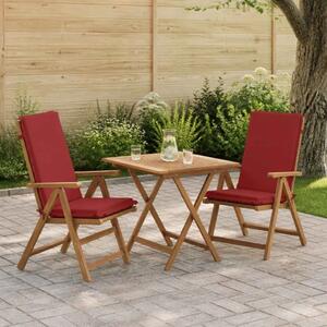 2-dijelni jastuci s visokim naslonima GEMERT 2 pcs - Burgundac (poliester) 120 x 50 x 6 cm 2