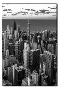 Slika na platnu - Neboderi u Chicagu - pravokutnik 7268QA (60x40 cm)