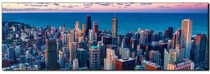 Slika na platnu - Neboderi u Chicagu - panorama 5268A (105x35 cm)