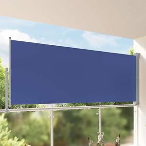 Uvlačiva bočna tenda za terasu 140 x 300 cm plava - Plava / 140 x 300 cm