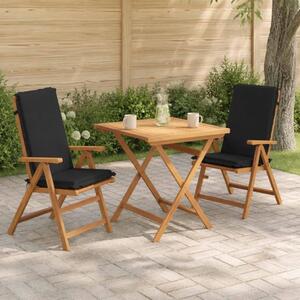 2-dijelni jastuci s visokim naslonima GEMERT 2 pcs Crna - Crna (melange) 120 x 50 x 6 cm 2
