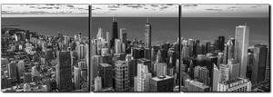 Slika na platnu - Neboderi u Chicagu - panorama 5268QB (150x50 cm)