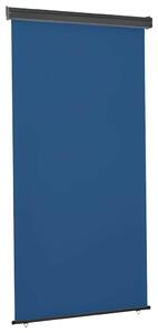 Balkonska bočna tenda 125 x 250 cm plava - Plava / 125 x 250 cm
