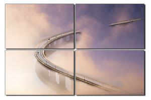 Slika na platnu - Most u magli 1275E (150x100 cm)