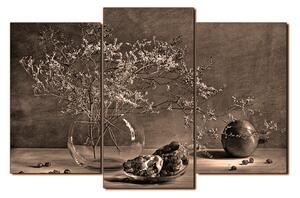 Slika na platnu - Mrtva priroda - grana i šipak 1274FC (120x80 cm)